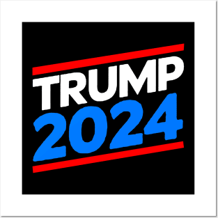 TRUMP 2024 GREAT AGAIN Posters and Art